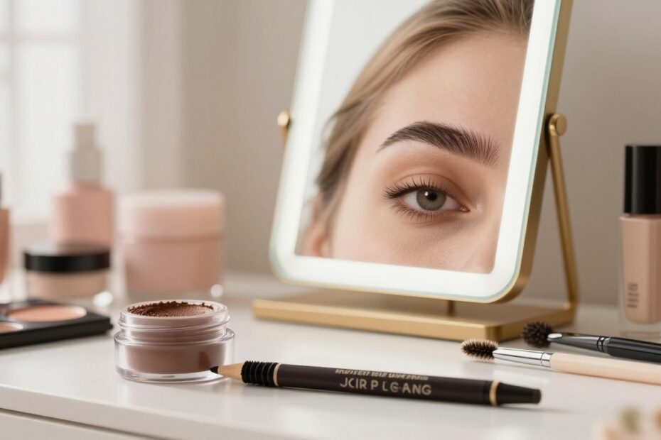 Czym malować brwi