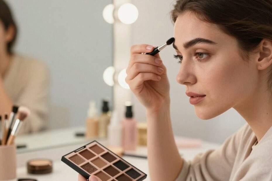Czym przyciemnić brwi