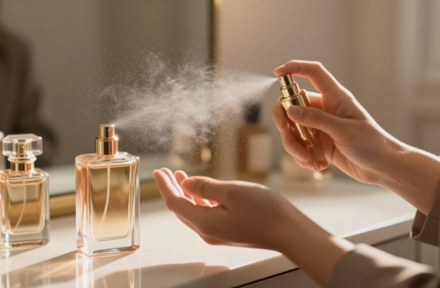 Gdzie psikać perfumy