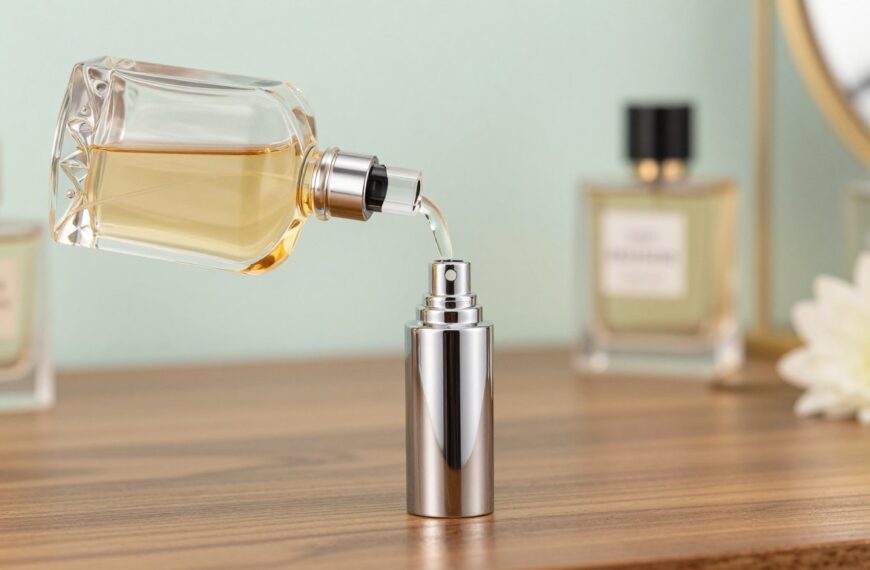 Jak przelać perfumy do atomizera
