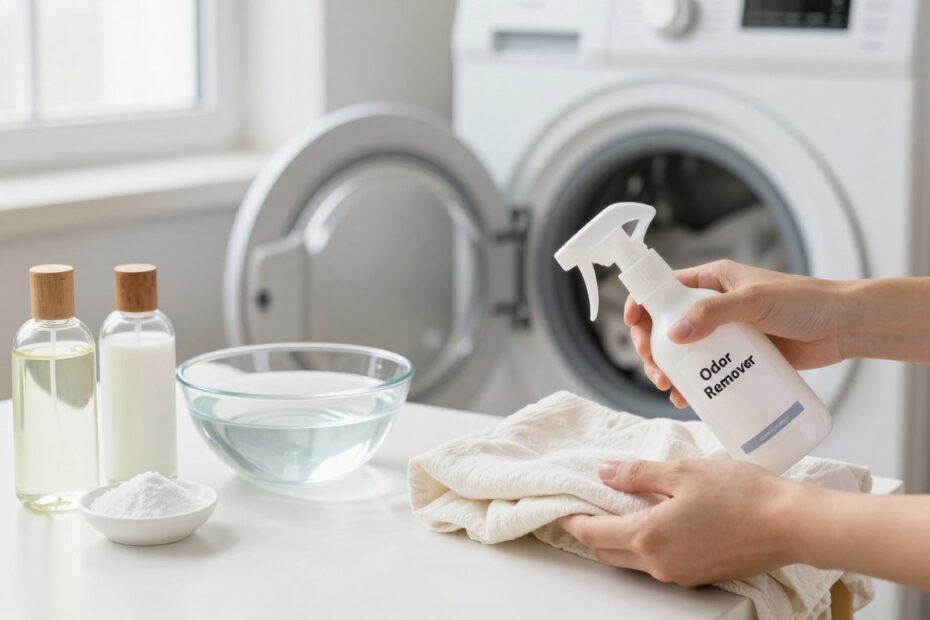 Jak usunąć zapach perfum z ubrania