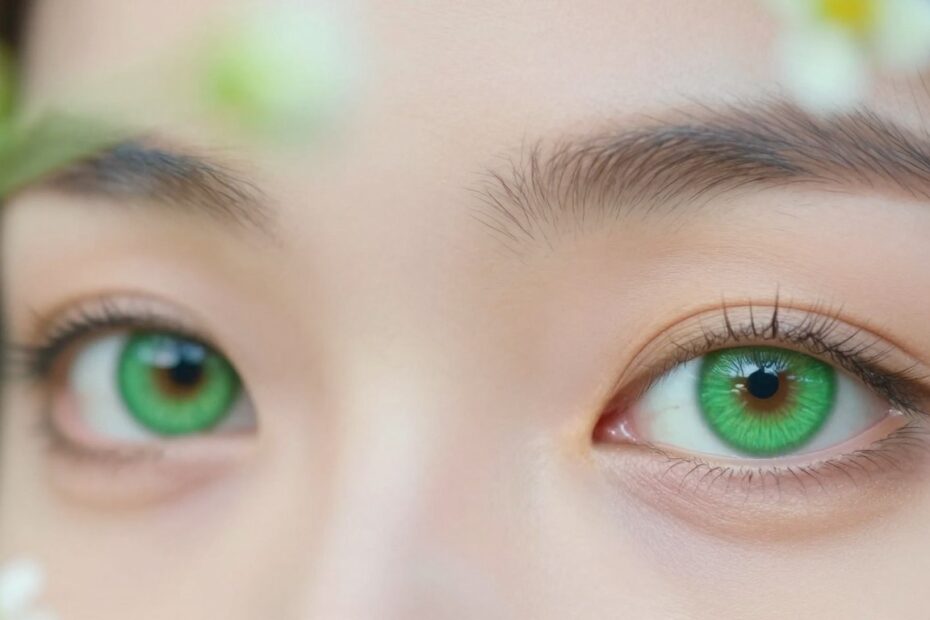 Jakie kolory cieni do zielonych oczu