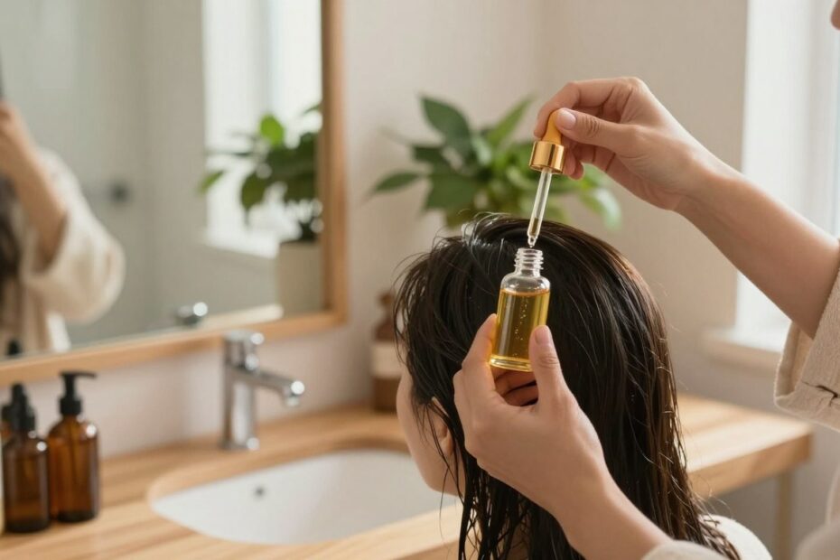 Olejowanie na podkład humektantowy