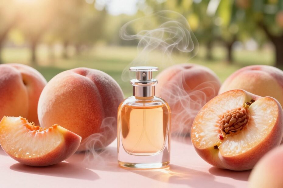 Perfumy o zapachu brzoskwini