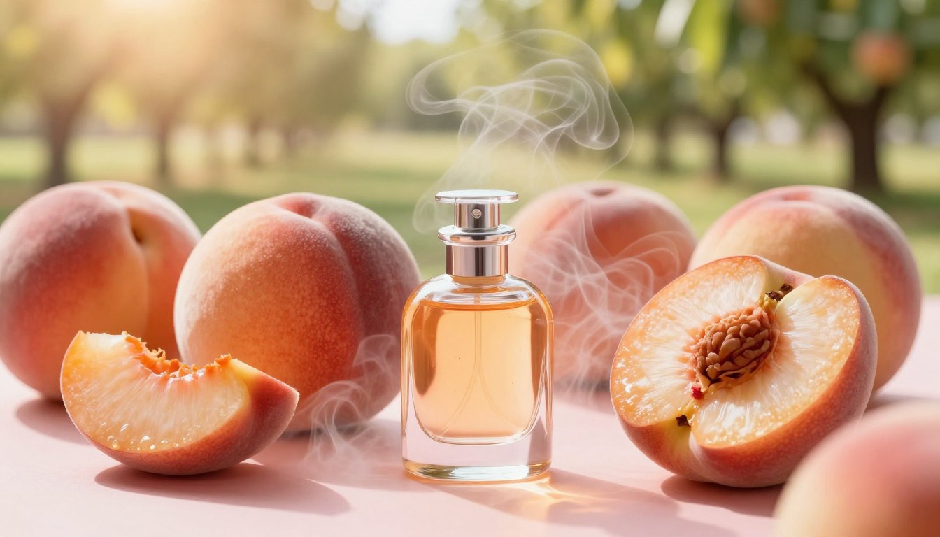Perfumy o zapachu brzoskwini