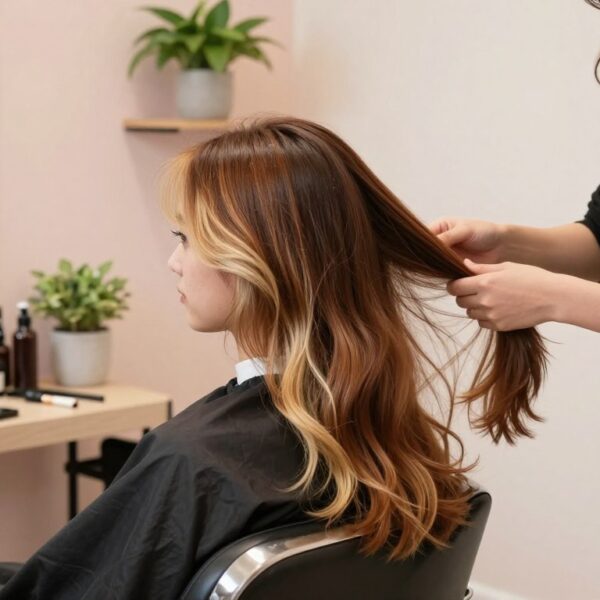 Powrót do naturalnego koloru włosów