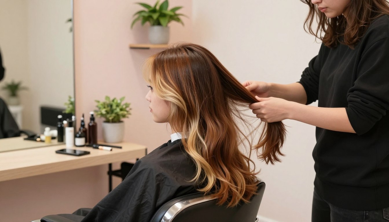 Powrót do naturalnego koloru włosów